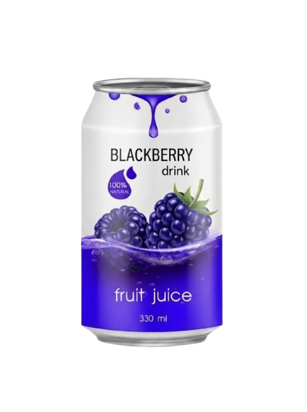  Blackberry Drink Can
